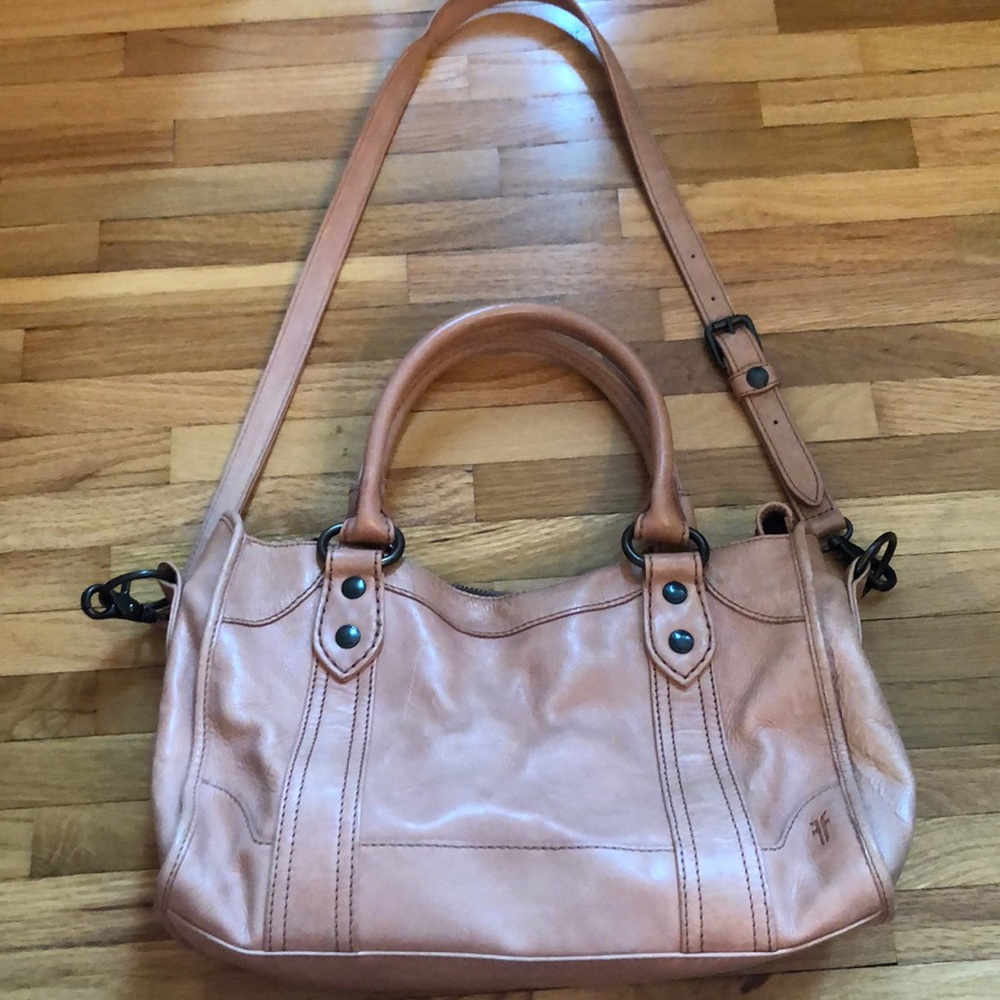 Frye Melissa Bag in Dusty Rose